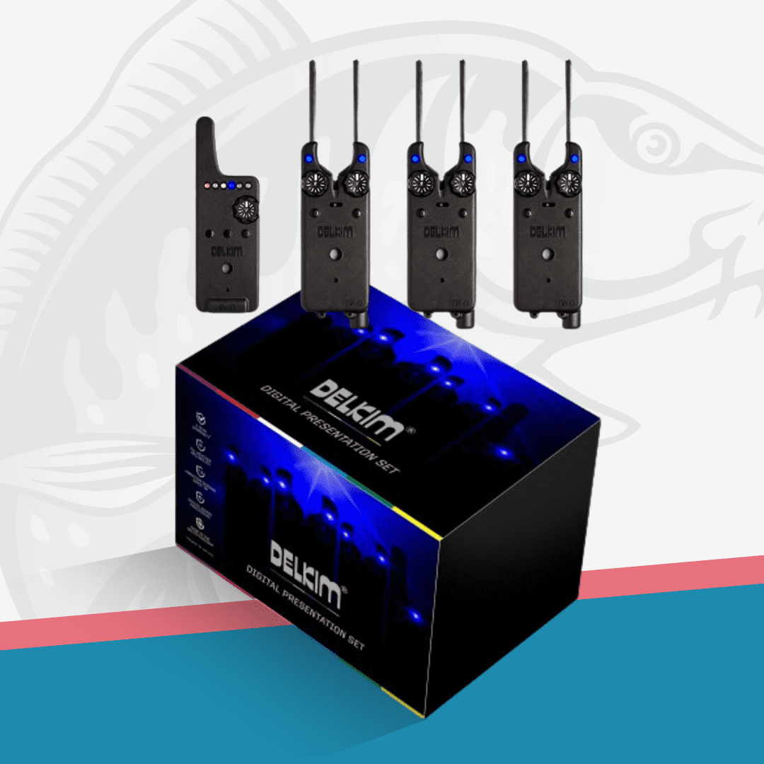 3 x Delkim TXI-D Bite Alarm Presentation Set