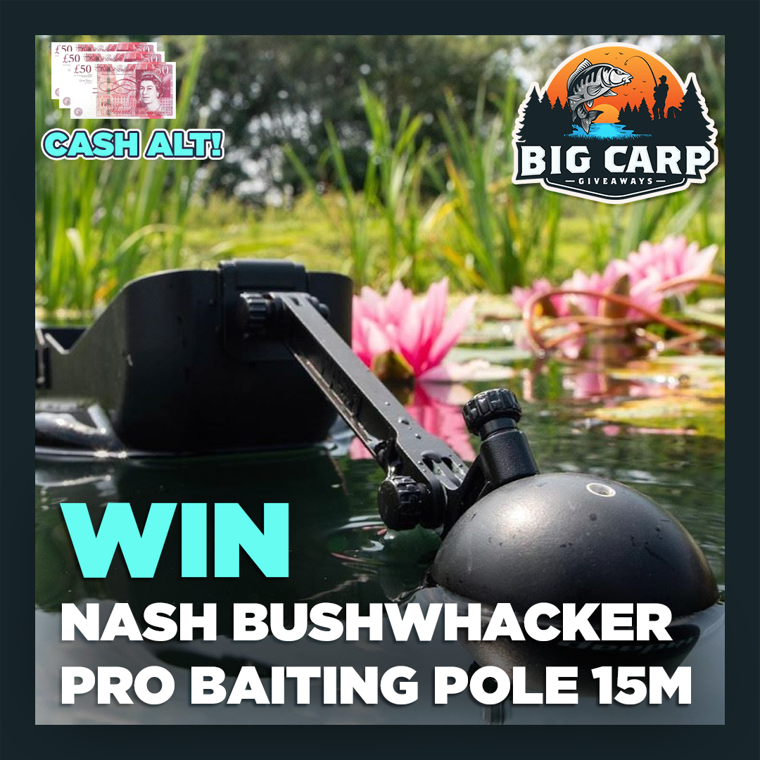 Nash Bushwhacker Pro XL Baiting Pole System 15m – Big Carp Giveaways