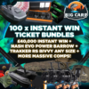 Instant Win Ticket Bundles to Carp Competitions!
