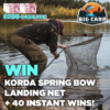 Win Korda Spring Bow Landing Net or Cash