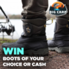 Win Boots of Your Choice or Cash